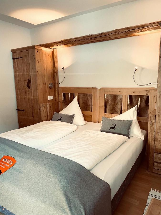 Pension Kreuzeck - Dein Gluecksplatz Am Lech ไวเซนบาค อัม เลค ภายนอก รูปภาพ